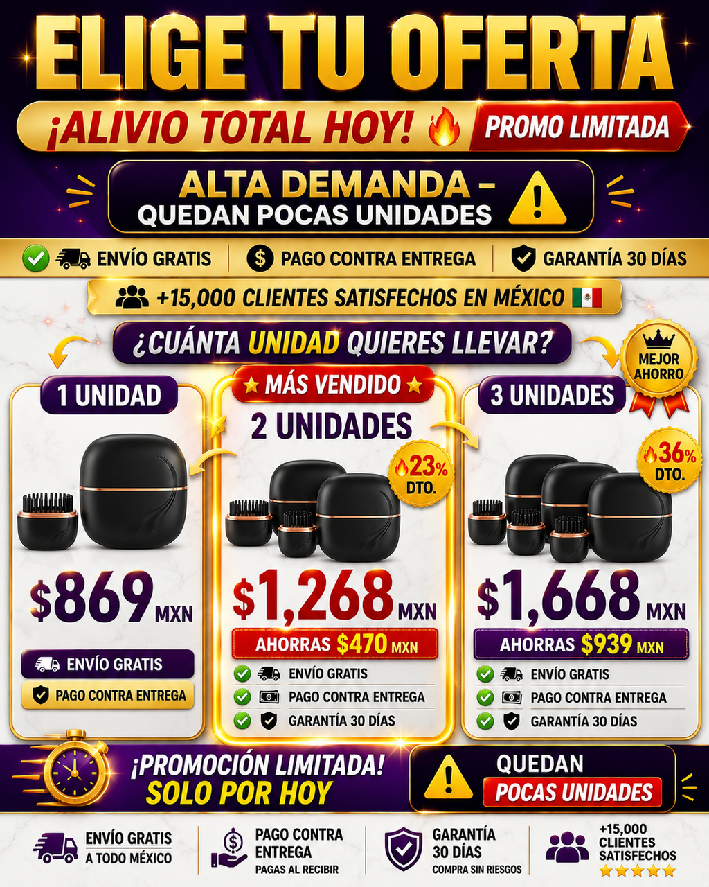 Mini Alisador Recargable Profesional Control Total