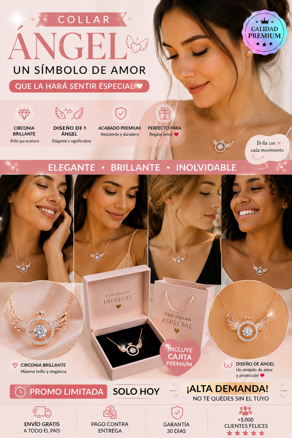 Collar Alas De Angel