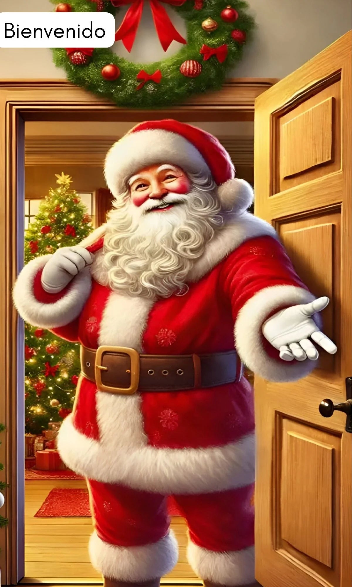 Haz Que Tu Puerta Destaque – Funda Navideña Original