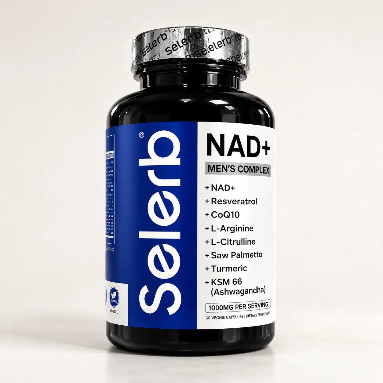 Suplemento Selerb Nad+ MenS Complex 60cp