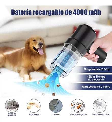 Aspiradora Portátil de Mano Para Auto