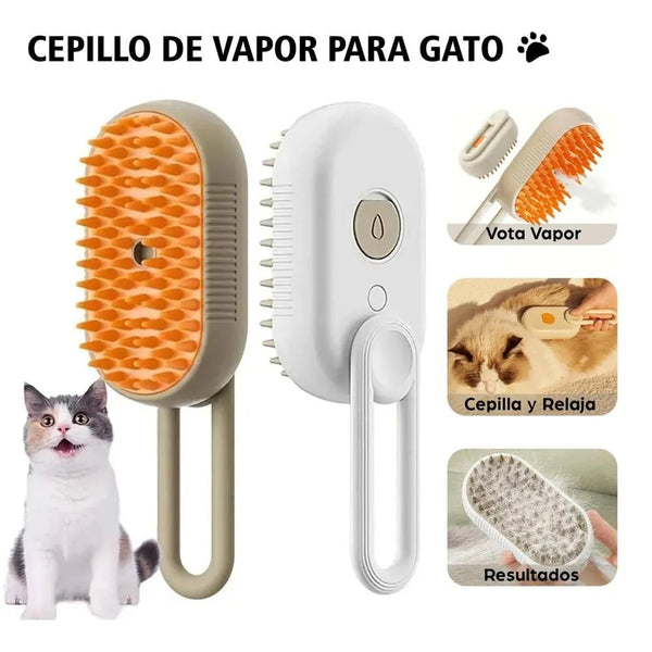 Cepillo Para Mascota De Vapor Spray Reca