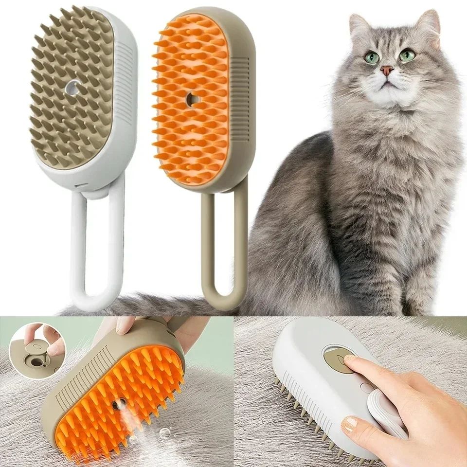 Cepillo Para Mascota De Vapor Spray Reca