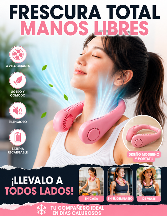 Ventilador Portátil Manos Libres