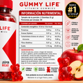 Gummy Life Gomitas De Vinagre De Manzana