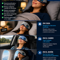 Máscara Dormir Auriculares Bluetooth Música Sueño Profundo