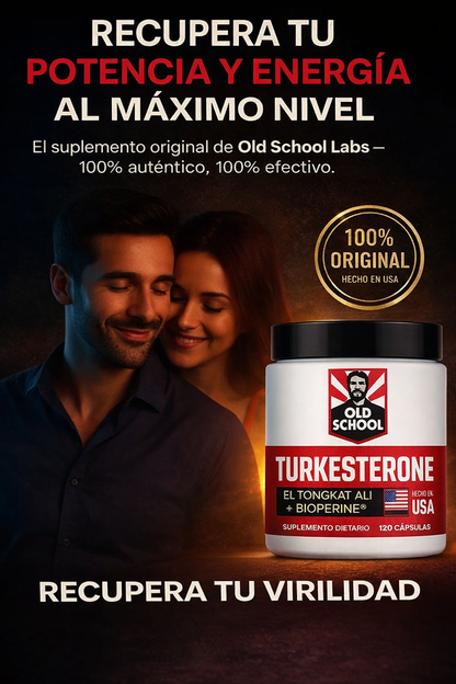 Turkesterone 120 cápsulas 100% A.P