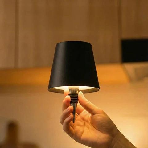 Lámpara Botella LED Inalámbrica Recargable Moderna Decorativa