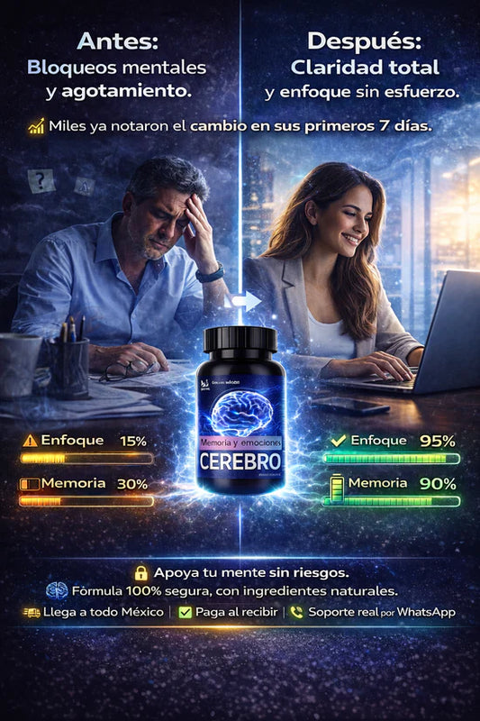 Suplemento Cerebro Soporte Cerebral 60cp