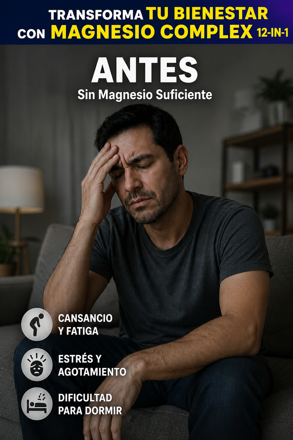 Magnesio Complex 60 Cápsulas - Energía y Relajación Garantizada