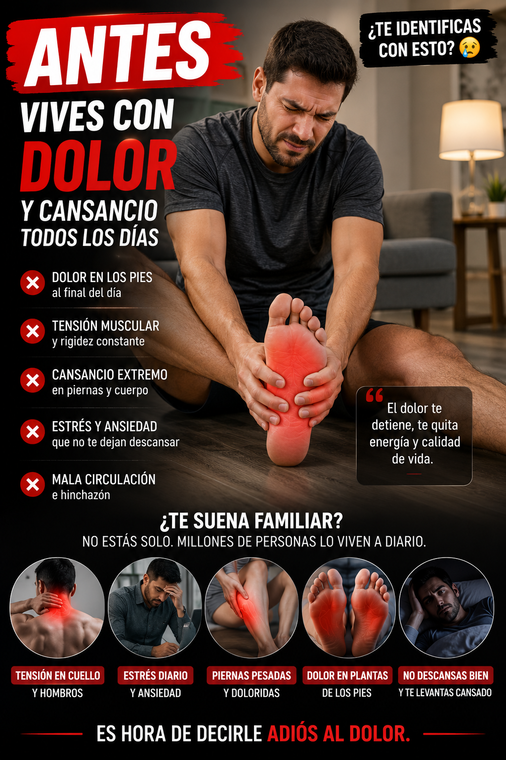 Pistola Masajeadora Muscular Portátil - Alivio Inmediato