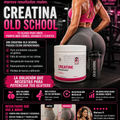Creatina Old School Pura Monohidrato Máxima Potencia