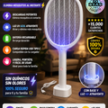 Raqueta Mosquitero Eléctrico Recargable Mata Insectos