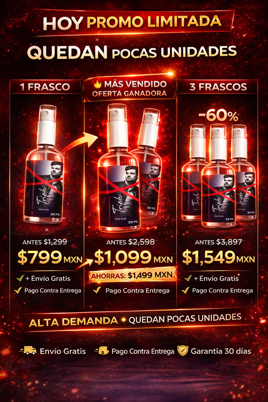 PERFUME FEROMONAS HOMBRE