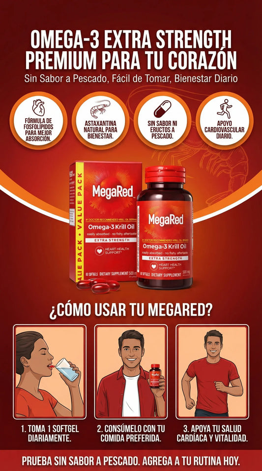 Suplemento Megared Omega 3 90 Capsu