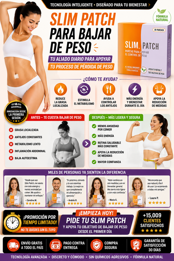 Slim Patch Reductor De Peso - Envío Seguro COD
