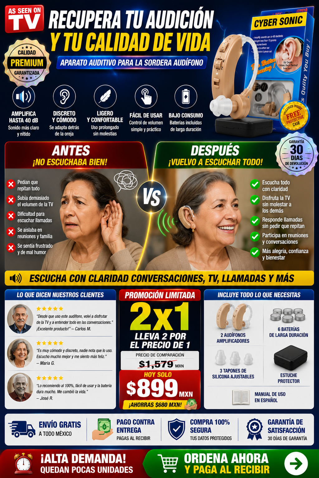 Aparato Auditivo Para La Sordera Audifon