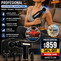 Pistola Masajeadora Muscular Portátil - Alivio Inmediato