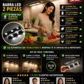 Barra LED 2 Piezas Luz Blanca Decorativa