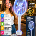 Raqueta Mosquitero Eléctrico Recargable Mata Insectos