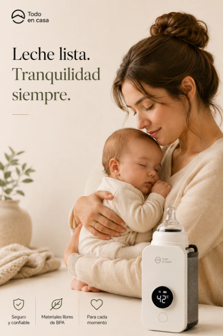 Calentador Biberon Recargable Portatil