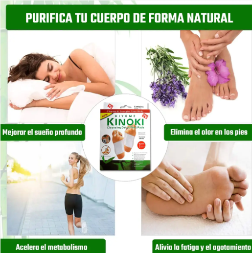 50 Parches Detox Kinoki