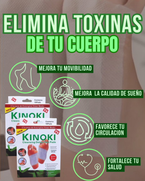 50 Parches Detox Kinoki