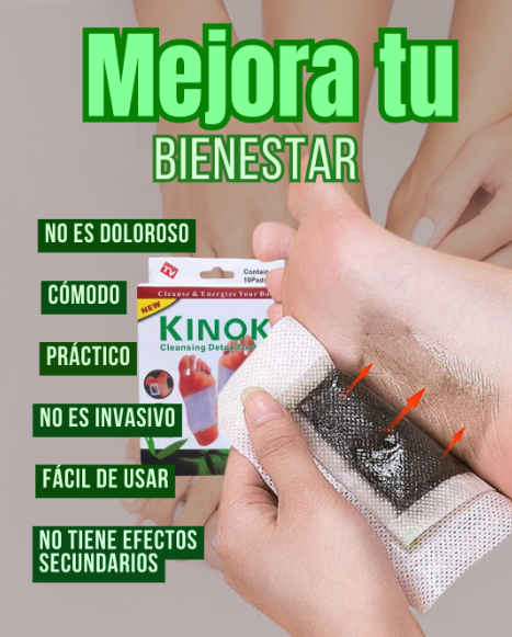 50 Parches Detox Kinoki