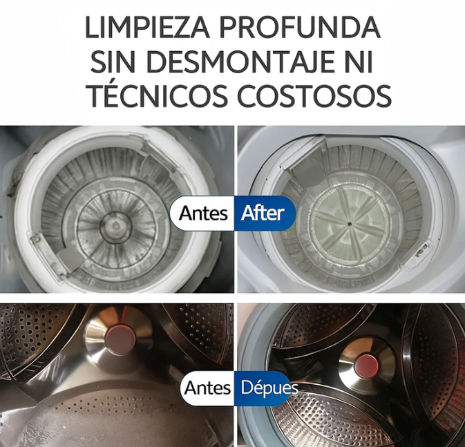 Kit 12 Pastillas Limpieza Lavadora Premium Garantizado