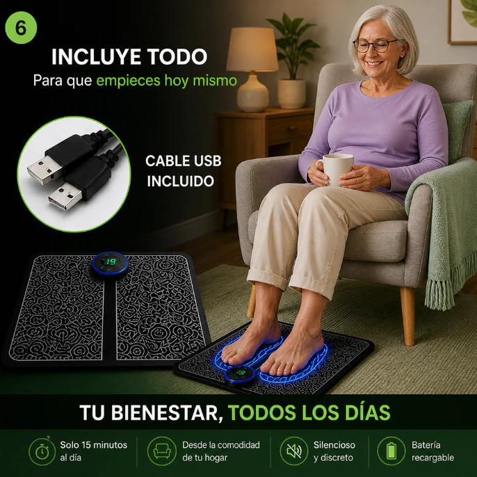 Tapete Masajeador Electroestimulador Relajante Compra Segura