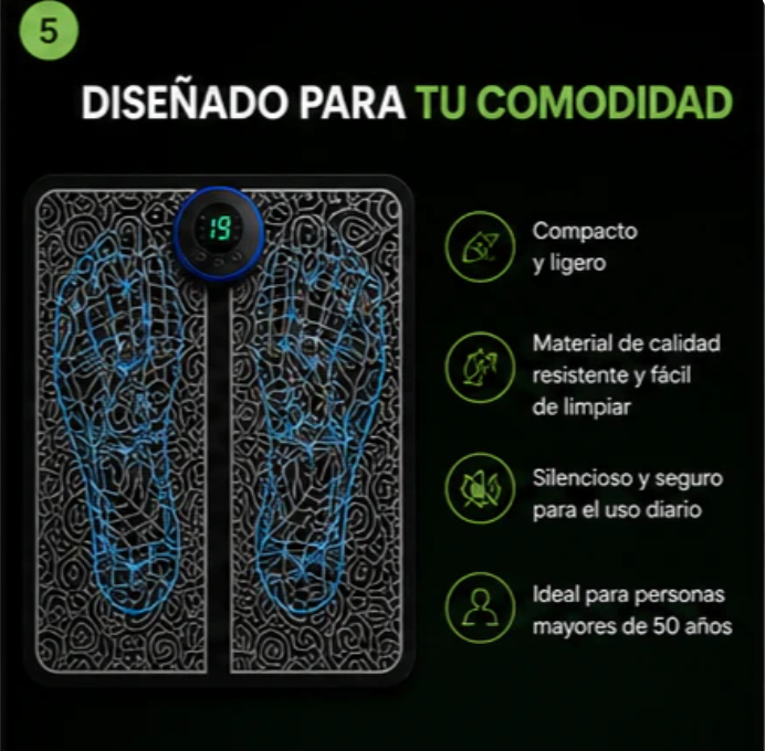 Tapete Masajeador Electroestimulador Relajante Compra Segura