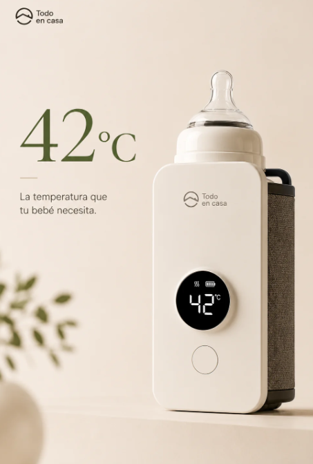 Calentador Biberon Recargable Portatil
