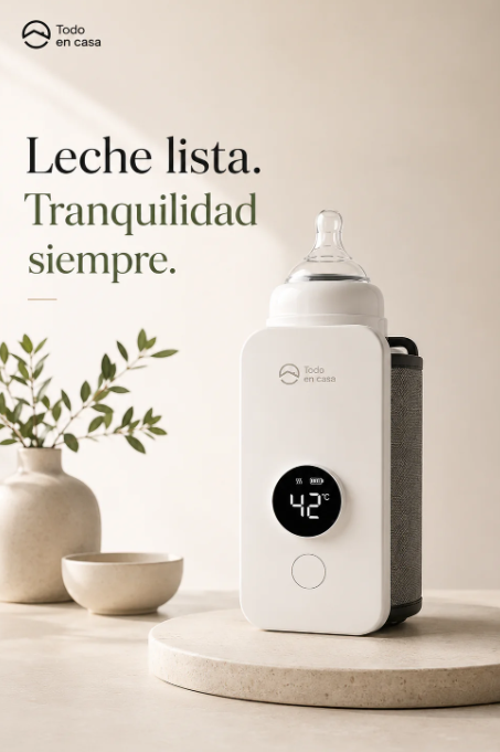 Calentador Biberon Recargable Portatil