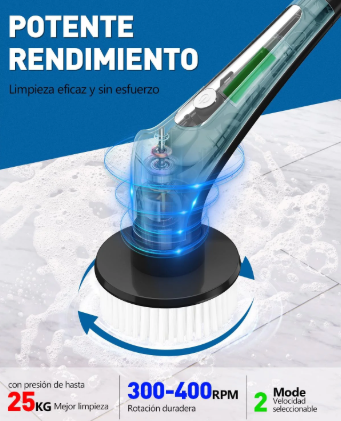 Cepillo Electrico Limpieza 9 En 1