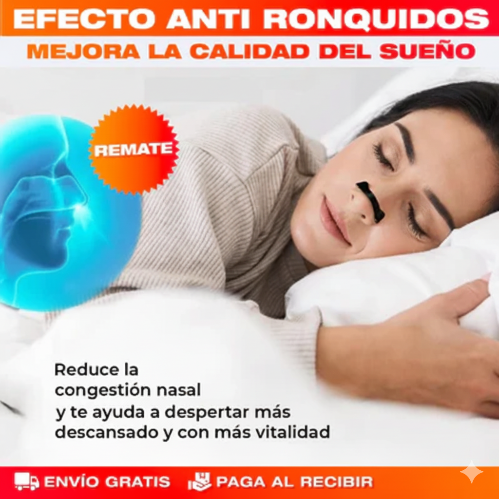 Tiras Nasales Antironquidos Magneticas