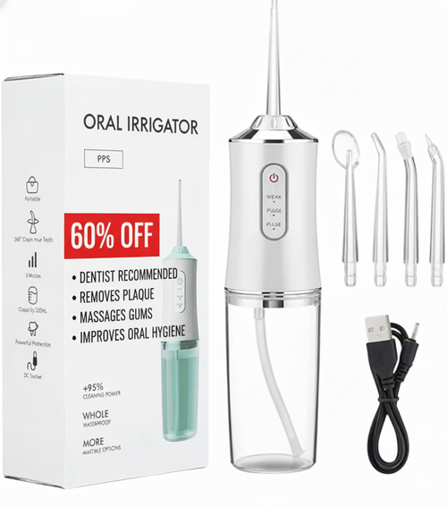 Irrigador Bucal Inalámbrico Portatil
