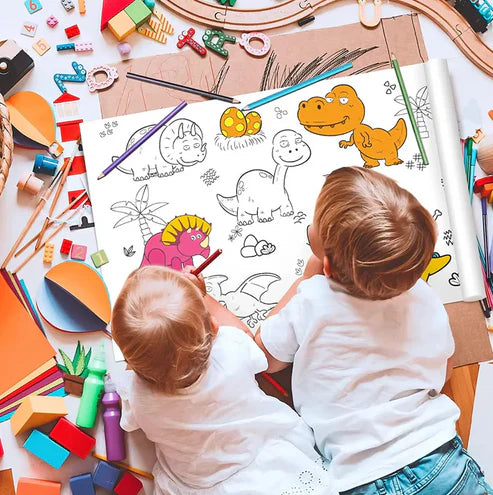 OFERTA 2x1, ROLLO PARA COLOREAR DE 3 METROS 🎉