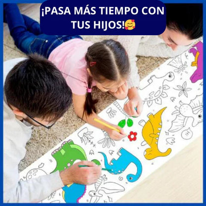 OFERTA 2x1, ROLLO PARA COLOREAR DE 3 METROS 🎉