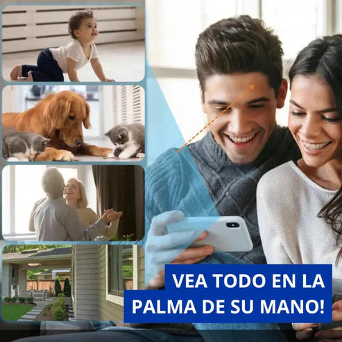 Camara Mini Espía Ip Wifi Monitoreo A9