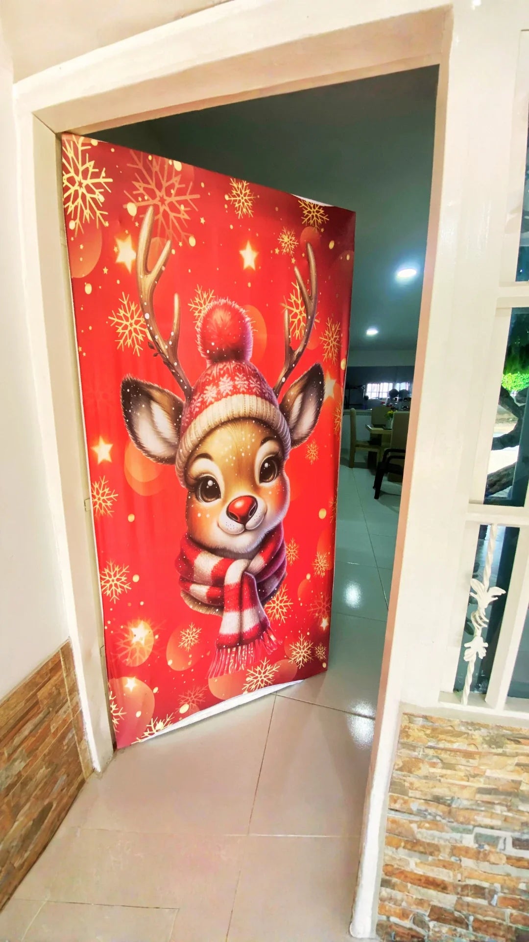 Haz Que Tu Puerta Destaque – Funda Navideña Original