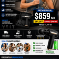 Pistola Masajeadora Muscular Portátil - Alivio Inmediato