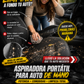 Aspiradora Portátil de Mano Para Auto