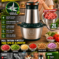 Picadora Eléctrica de Alimentos Potente Rápida