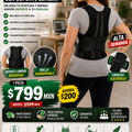 Corrector Postura Soporte Lumbar Premium Ajustable