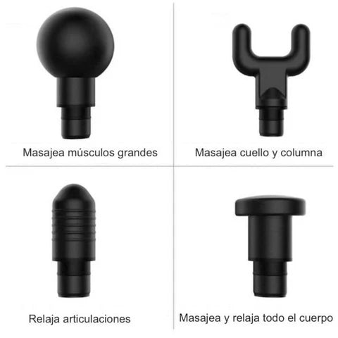 Pistola de masaje muscular profesional
