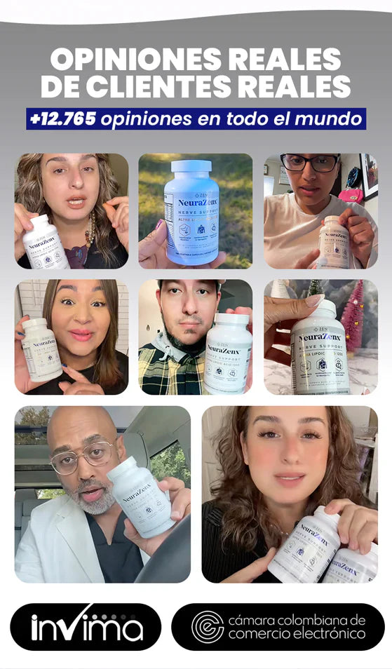 Suplemento Neurazenx Nutrients para Nervios Relajados