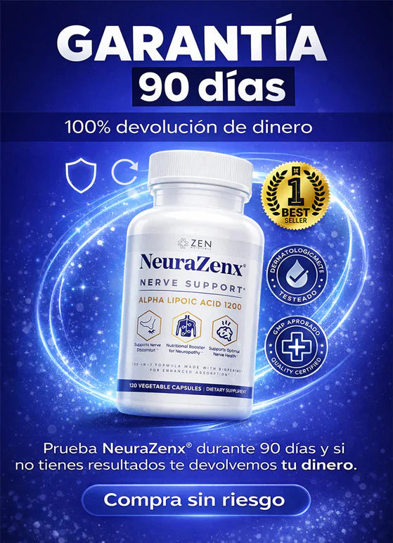 Suplemento Neurazenx Nutrients para Nervios Relajados
