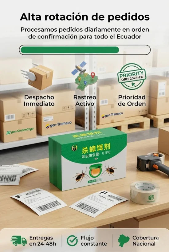 Repelente De Cucarachas 8 Comprimidos 3x1