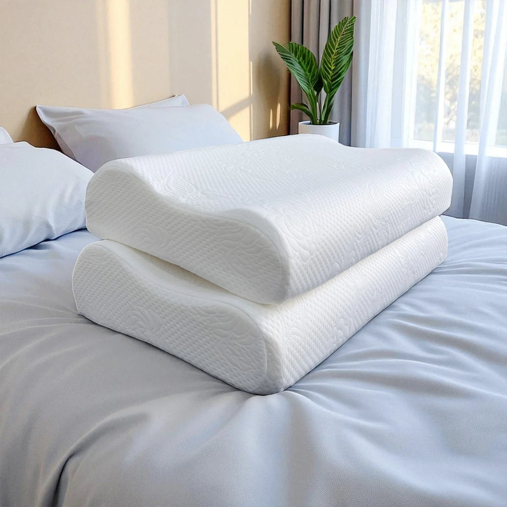 Almohada ortopédica de espuma viscoelástica para cervicales