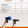 Pistola de masaje muscular profesional